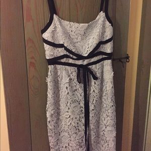 Pale Blue Sachin and Babi Lace Dress